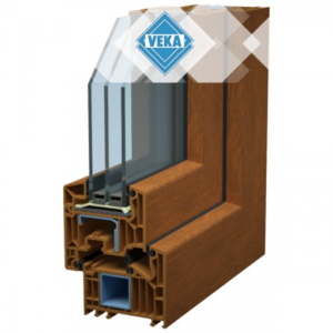 Veka SotfLine 82+ - 3 rétegű üvegezéssel